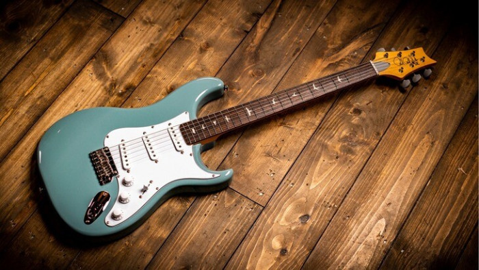 Lyric  PRS SE Silver Sky John Mayer Electric Guitar - Stone Blue