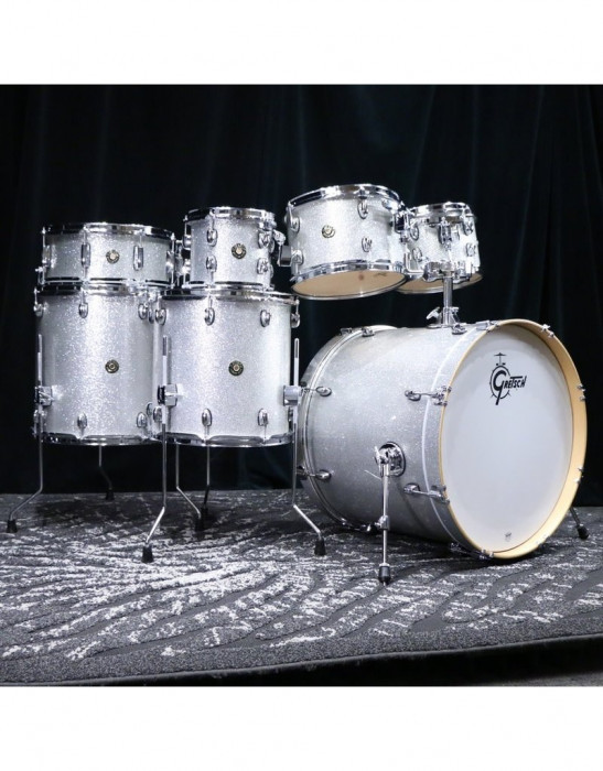 طقم طبول من 7 قطع من Gretsch Catalina Mapleطقم طبول من 7 قطع من Gretsch Catalina Maple  