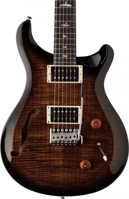 Lyric | PRS SE Custom 22 Semi-Hollow - Black Gold Sunburst